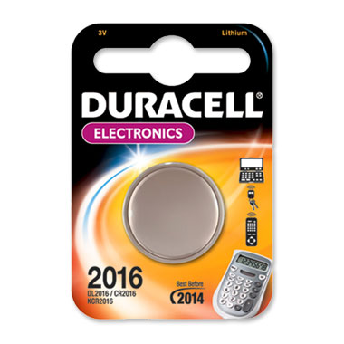 батарейка duracell 2016 3v литиевая для электронных приборов